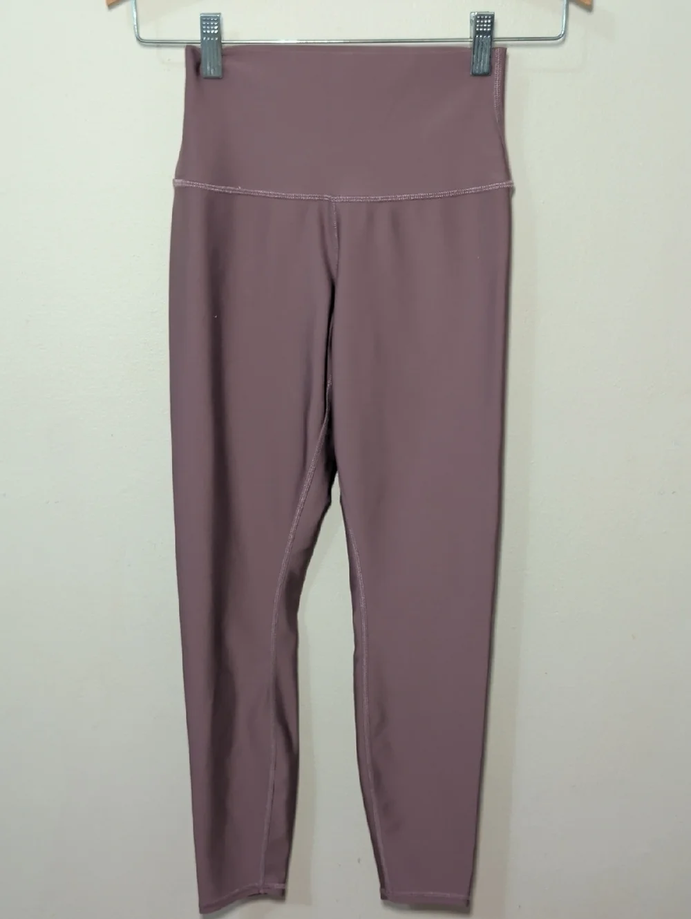 Alo 7/8 High-Waist Airbrush Legging Dusty Purple Mid Compression Women's Size XS